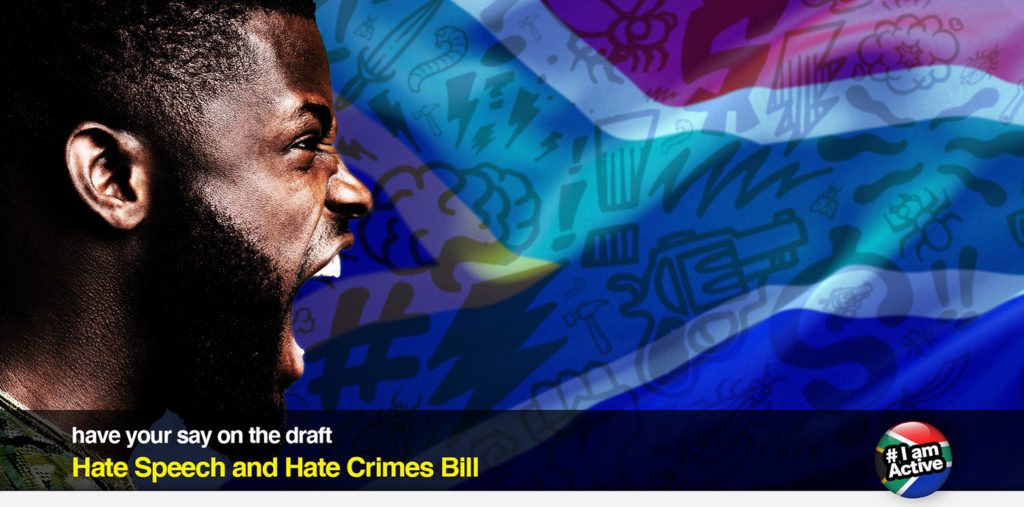 COMMENT: Hate Speech and Hate Crimes Bill - Dear South Africa