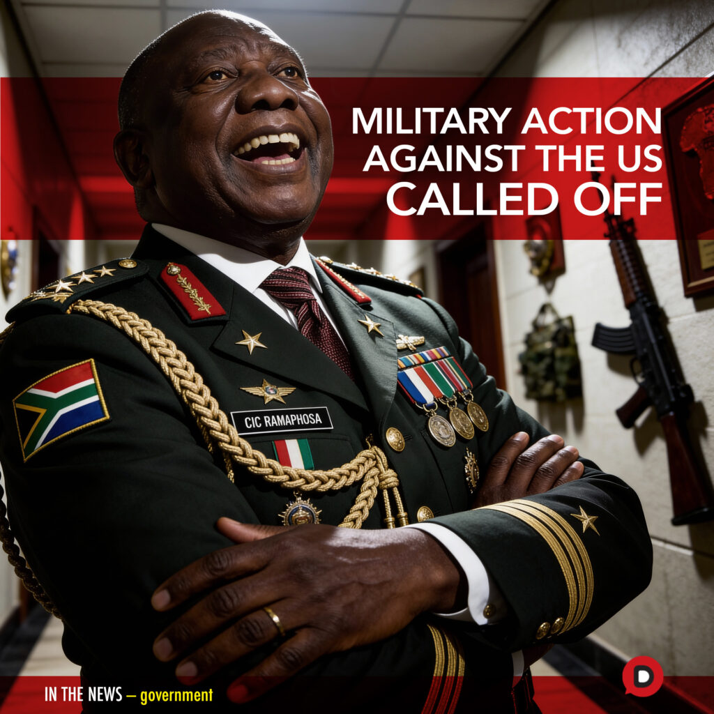 Uncle Sam must be immensely relieved. South Africa’s ambassador to Venezuela has eventually retracted his offer to send the South African National Defence Force (SANDF) to help Venezuela fight off a putative invasion by the United States.