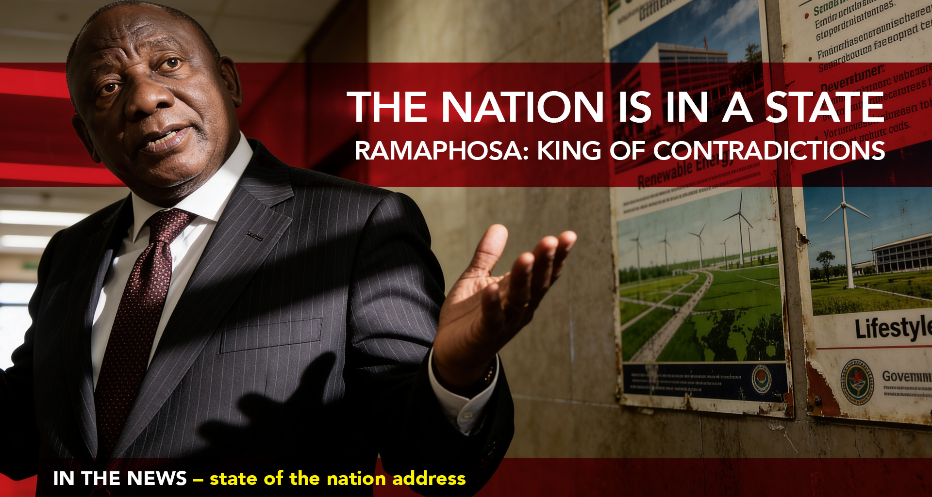 RAMAPHOSA: KING OF CONTRADICTIONS