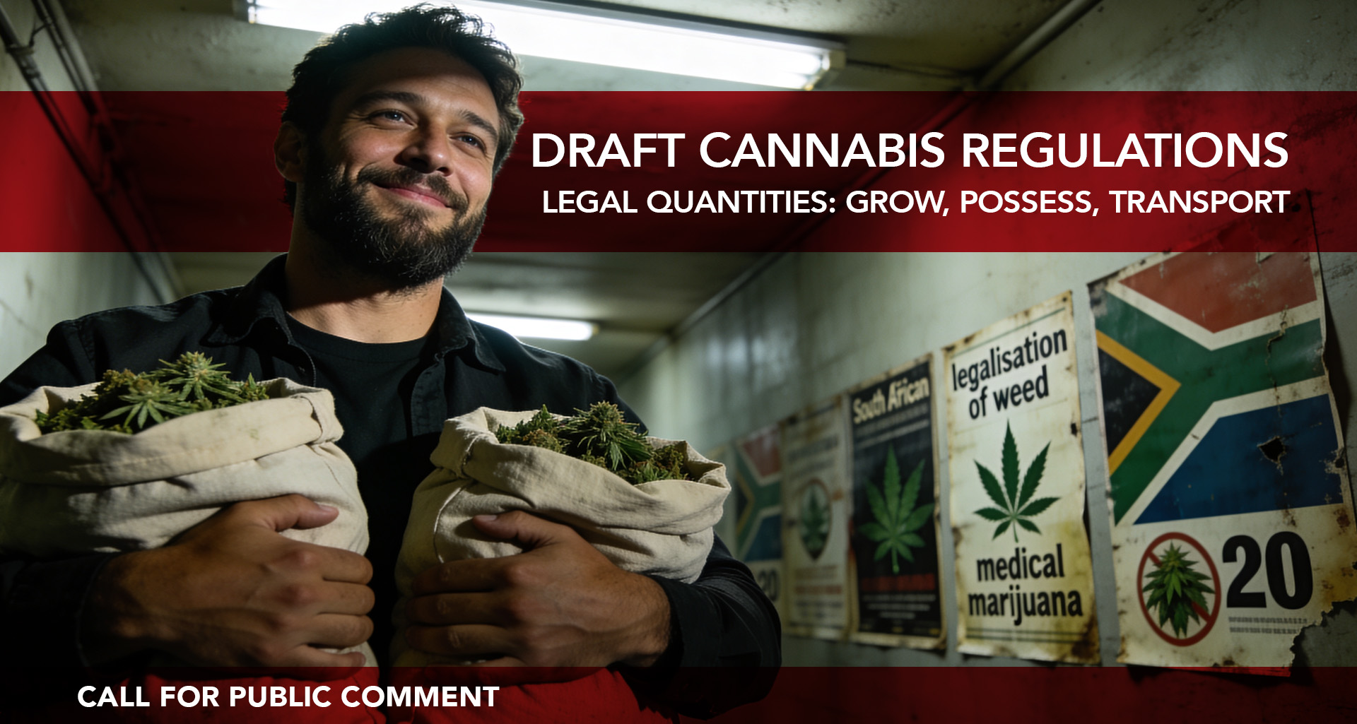 The Department of Justice and Constitutional Development invites you to submit written comments on the draft Regulations under the Cannabis for Private Purposes Act,