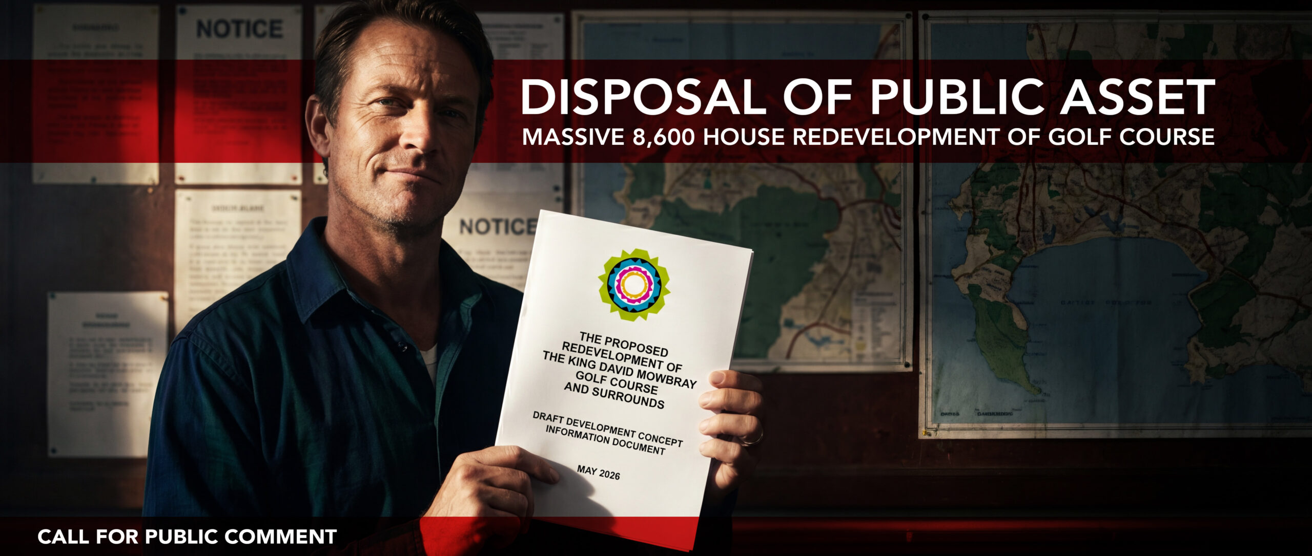 Have Your Say: Proposed Permanent Disposal and Redevelopment of the King David Mowbray Golf Course Precinct