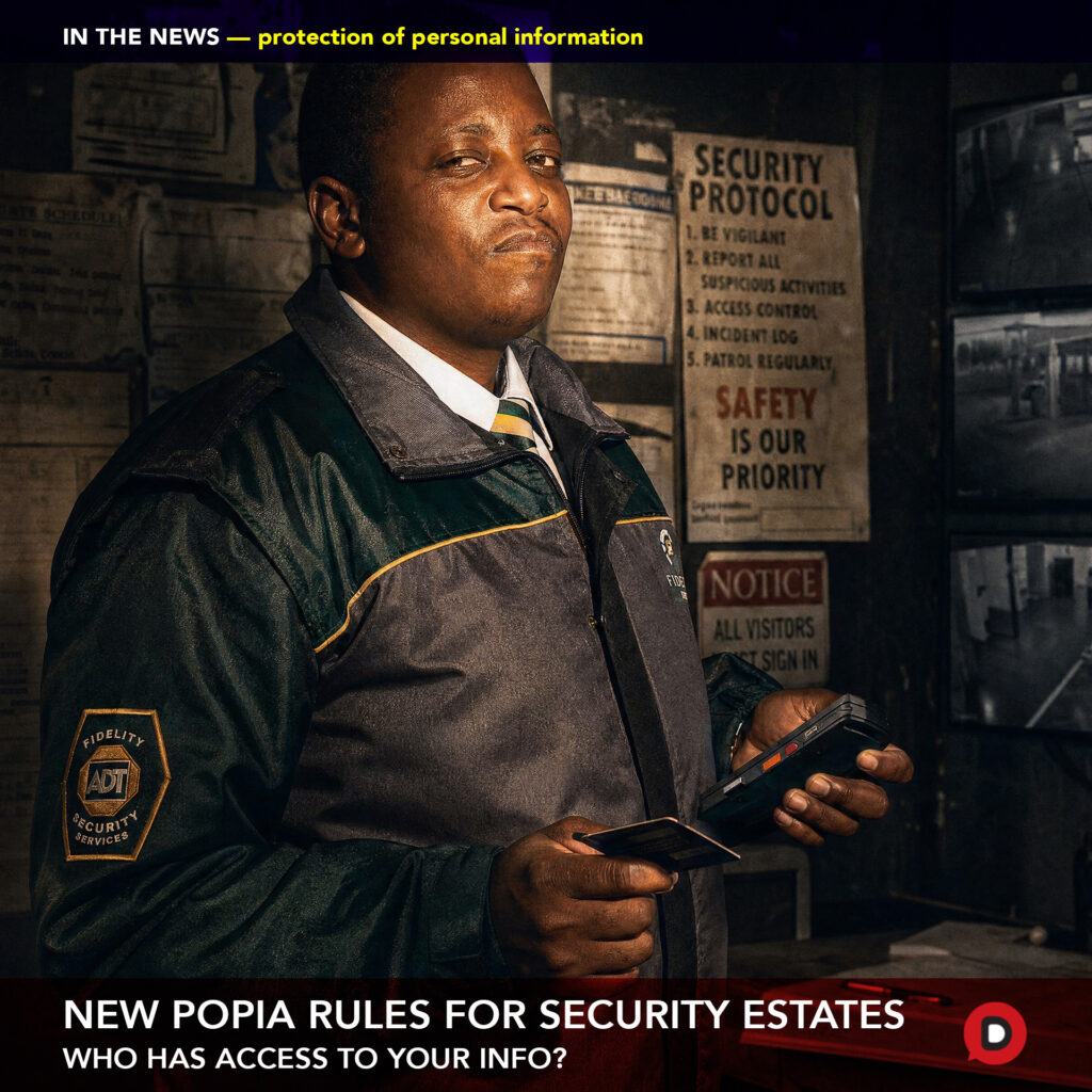 Guards at the gates of estates, complexes, office parks, or gated communities should not make digital copies of your driving licence, as it could infringe on the Protection of Personal Information Act (POPIA).