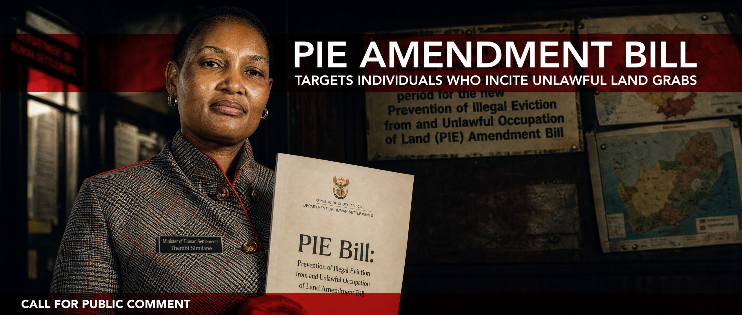 New laws against invasion of private property in South Africa – with a R2 million fine or jail time for anyone inciting it