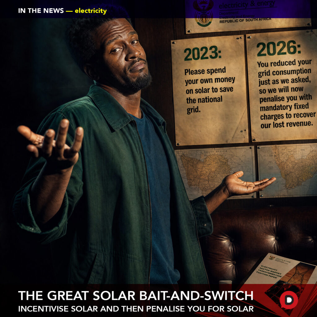 The Great Solar Bait-and-Switch: How the State Recruits Citizens to Save the Grid, Then Penalises Them for Doing It