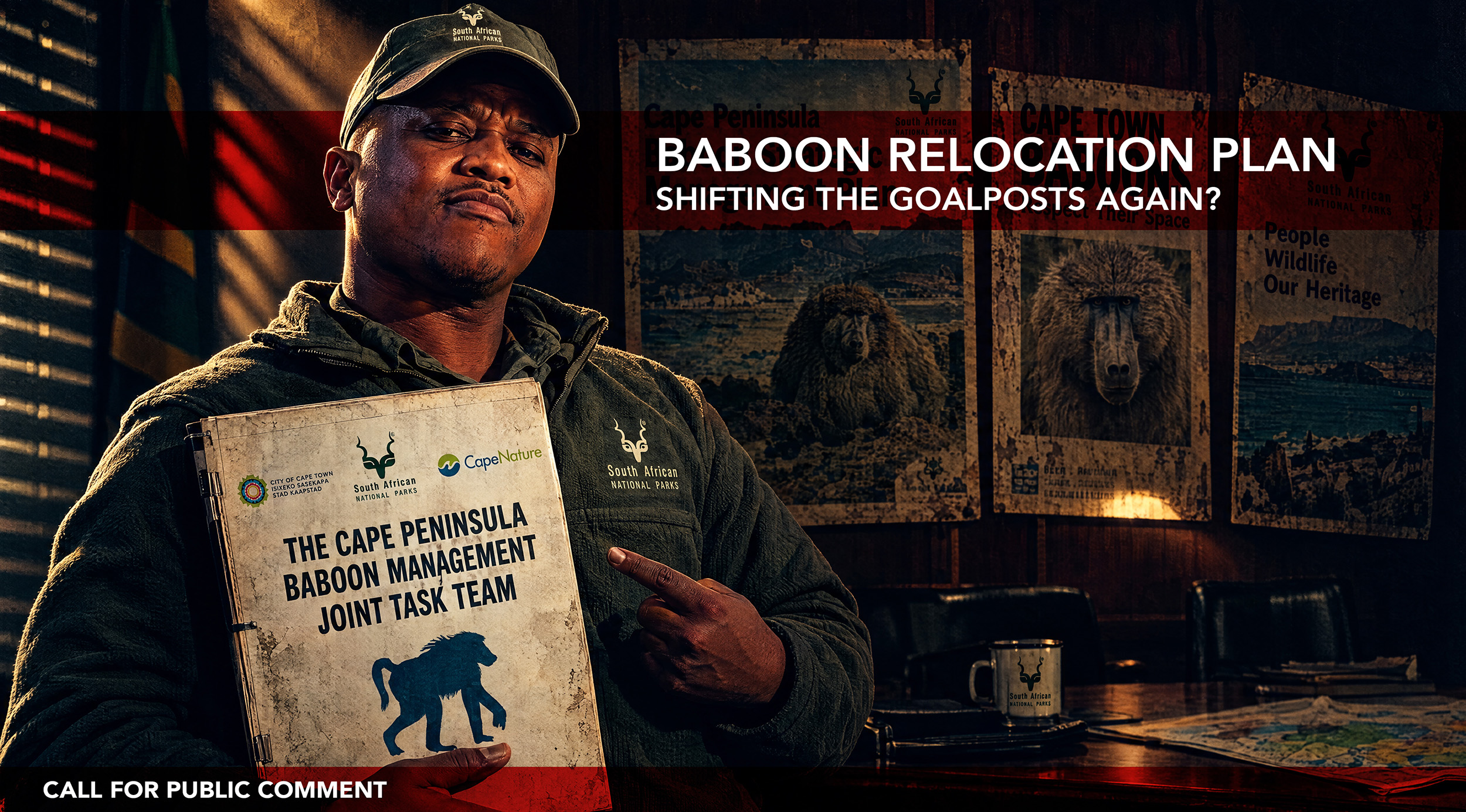 Cape Peninsula Baboons: Halt Confinement Pending Lawful Permitting, Procedural Fairness, and Coexistence Review