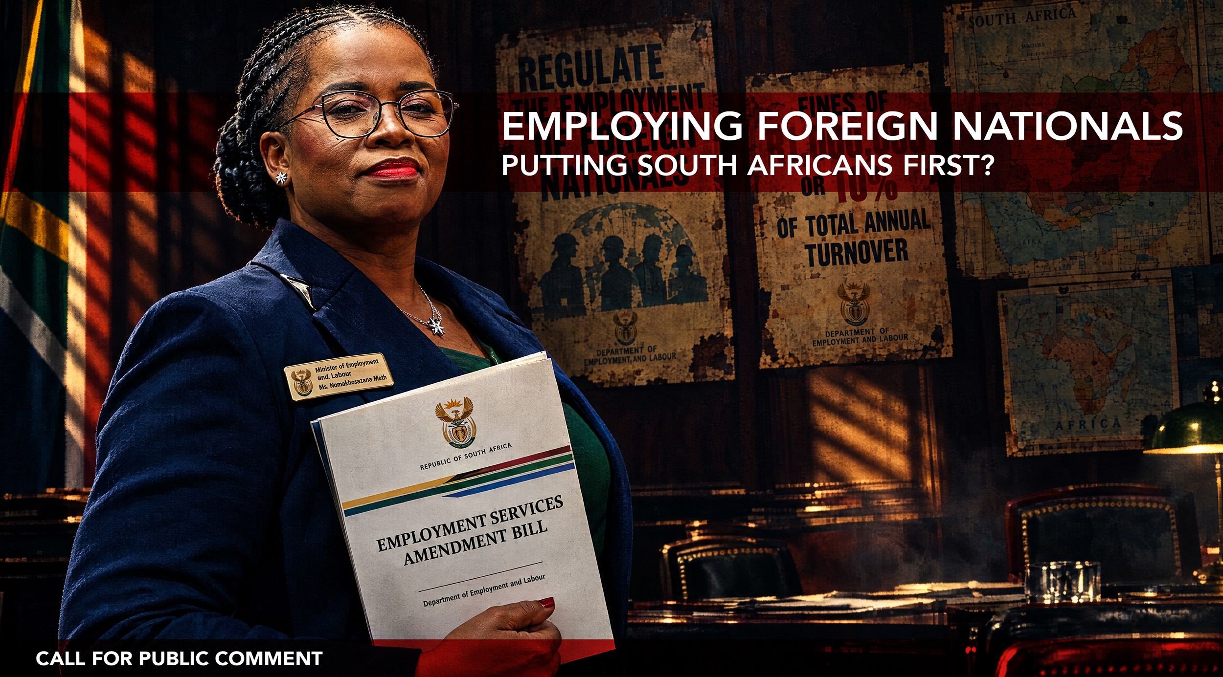 The Portfolio Committee on Employment and Labour has officially opened public comments on the Employment Services Amendment Bill [B 16–2026], thereby initiating a critical step in formulating legislation that will reshape South Africa’s labour migration framework.